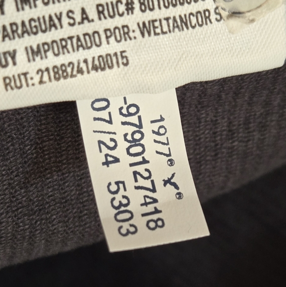 American Eagle Low Rise Wide Leg Dark Gray Corduroy Pants 2024 Size 8 - Picture 9 of 13